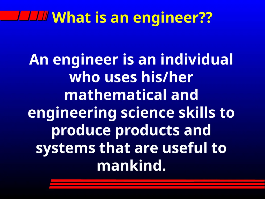 ENGINEERING LICENSURE A PATH OF OPPORTUNITY What - slide 2 of 24