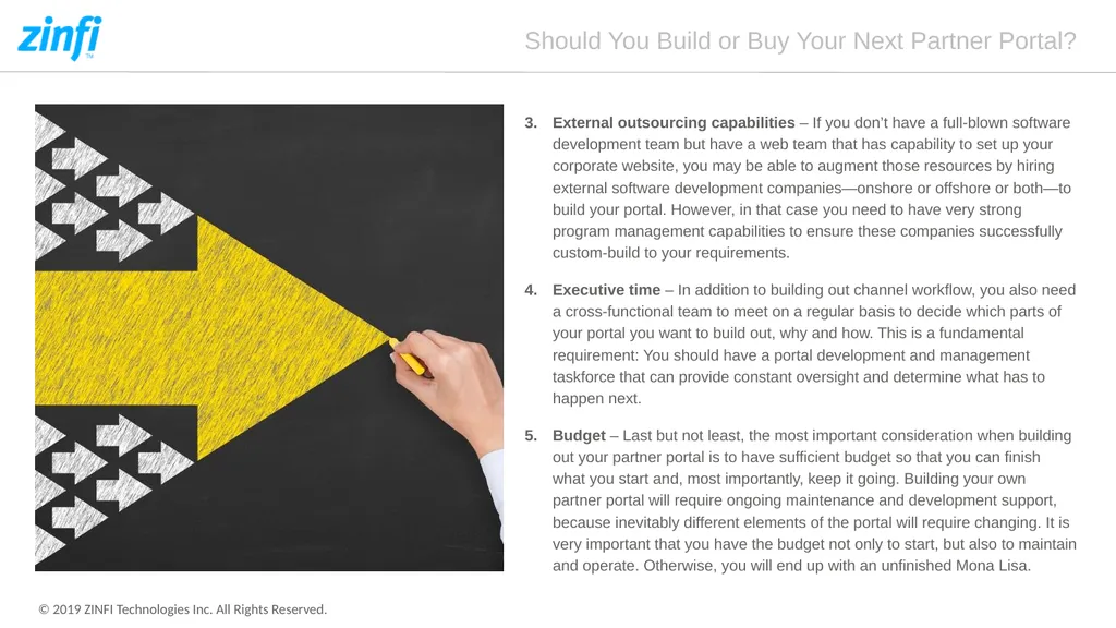 Should You Build or Buy Your Next Partner Portal? - slide 7 of 12