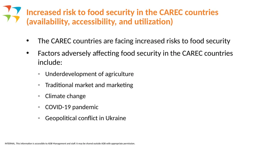Preparation of Cooperation Framework for - slide 3 of 17
