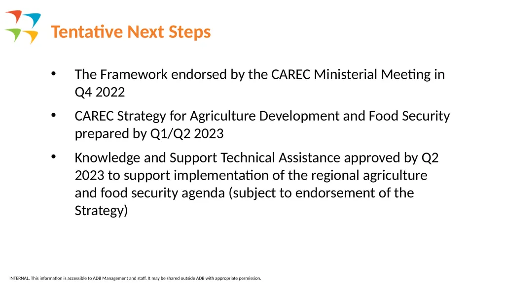Preparation of Cooperation Framework for - slide 16 of 17