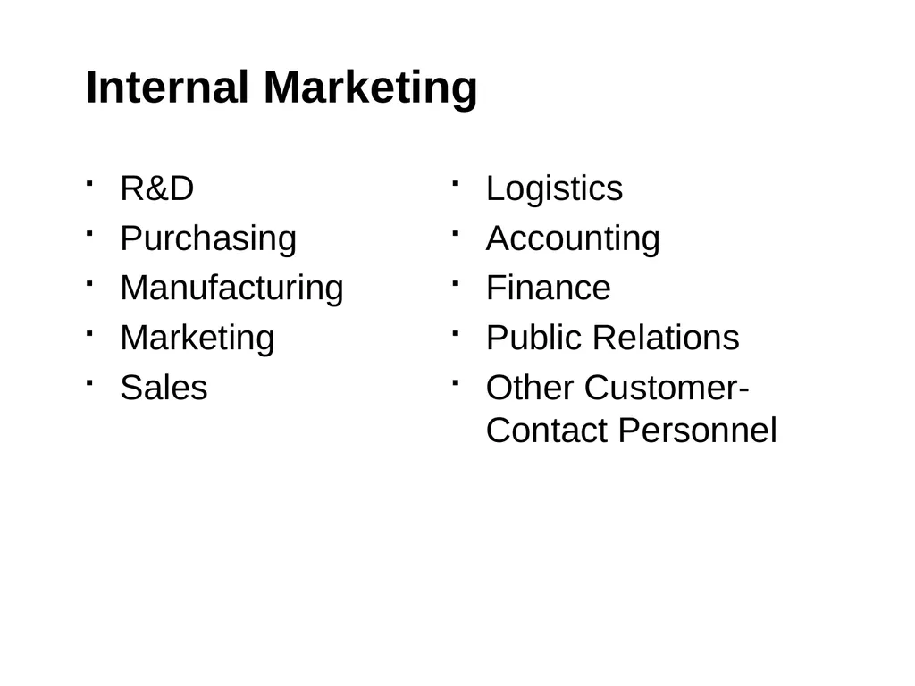 Managing a Holistic Marketing Organization for the - slide 8 of 21