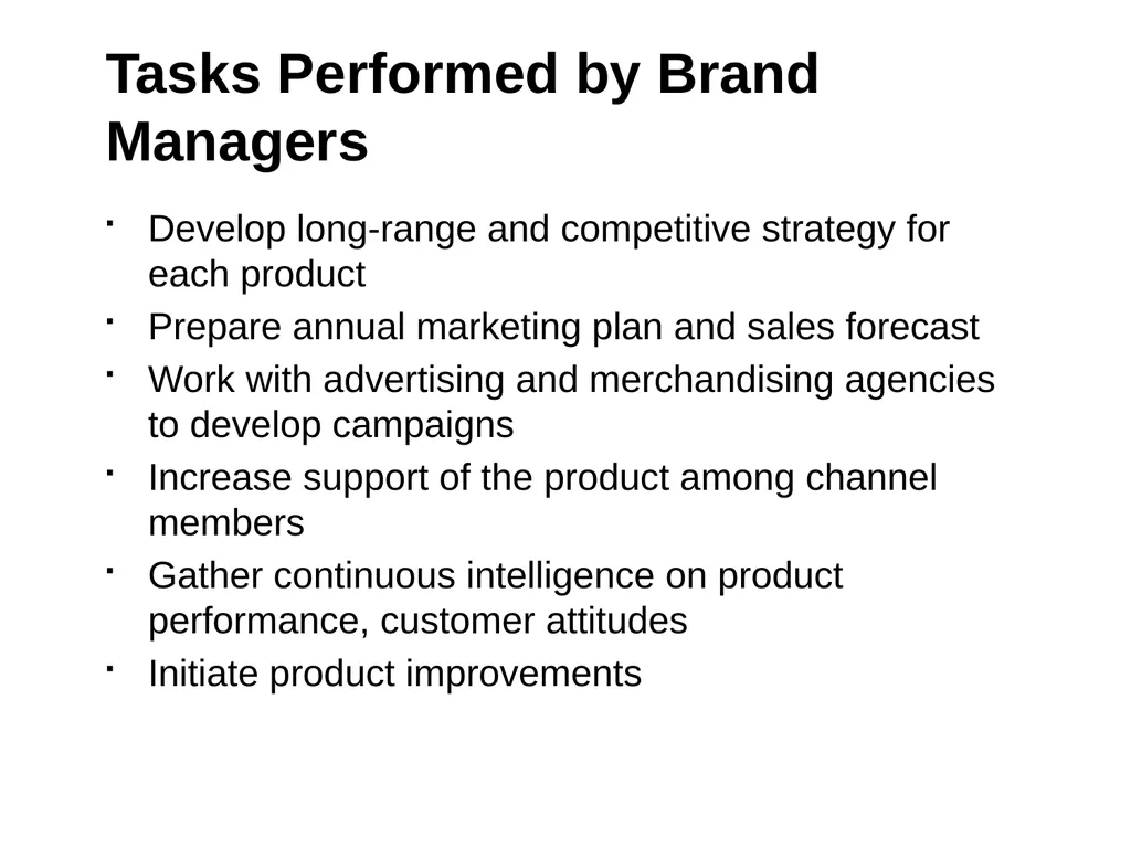 Managing a Holistic Marketing Organization for the - slide 13 of 21