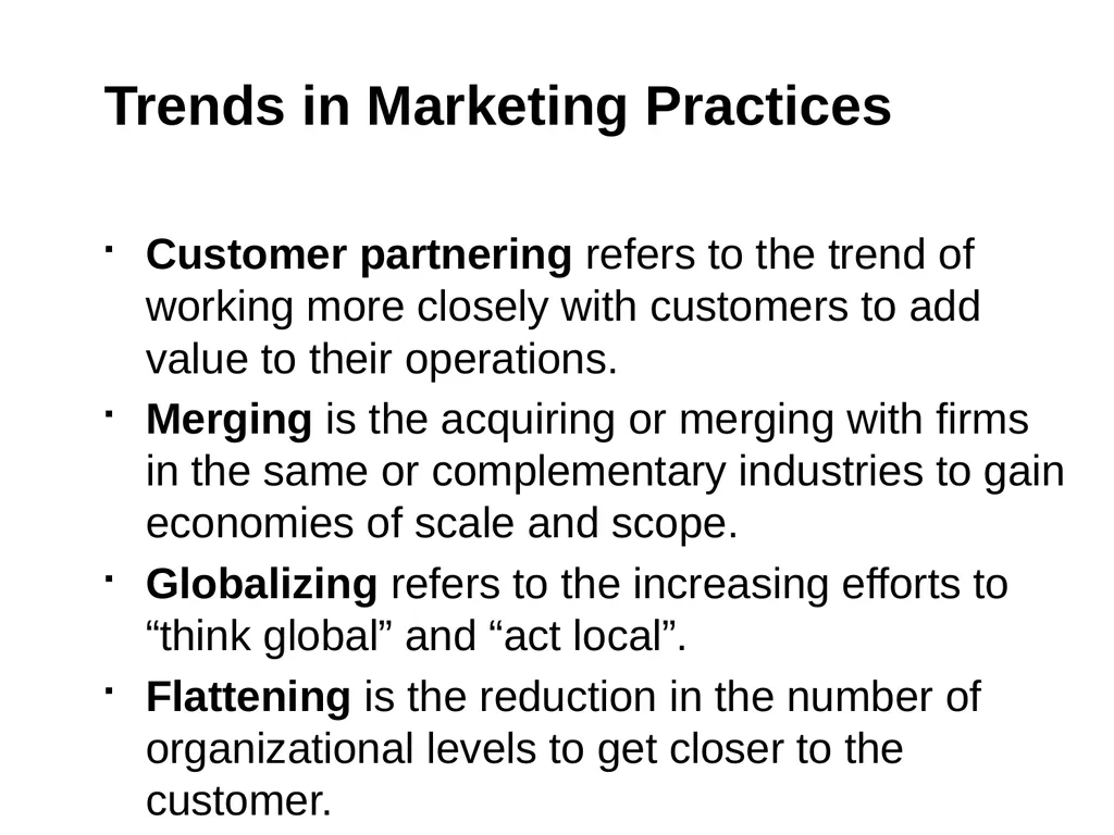 Managing a Holistic Marketing Organization for the - slide 5 of 21