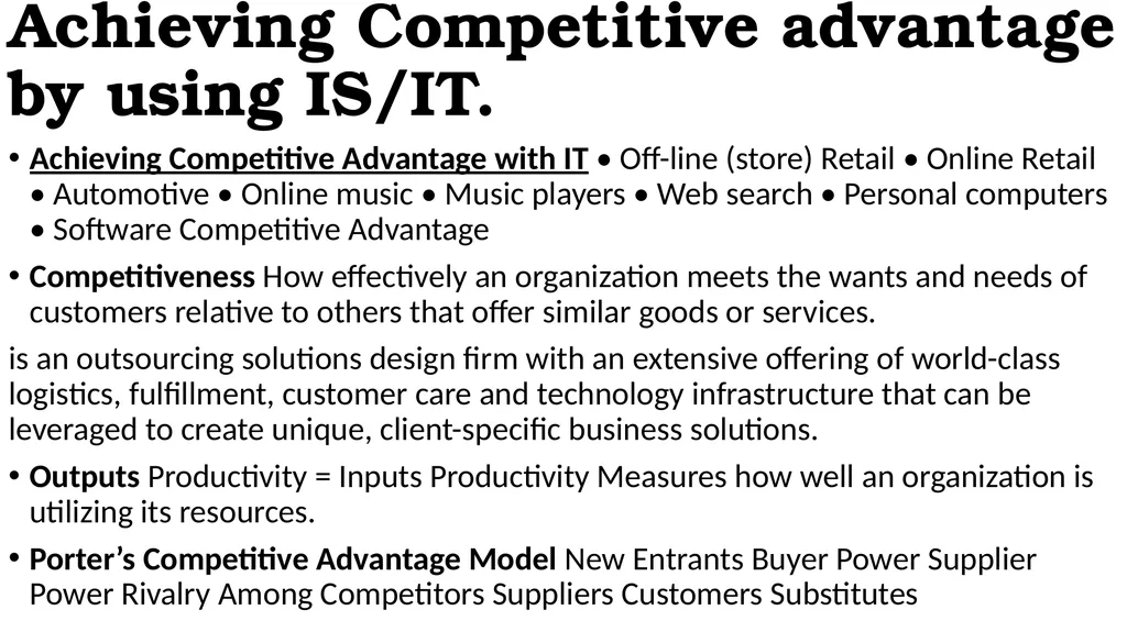 SWOT ANALYSIS AND ITS IMPORTANCE. BACHELOR OF - slide 12 of 34