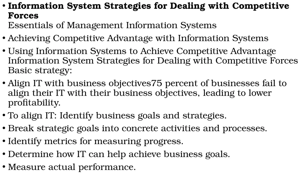 SWOT ANALYSIS AND ITS IMPORTANCE. BACHELOR OF - slide 16 of 34