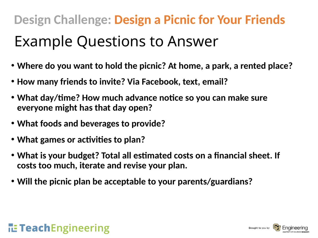 What Is Engineering? What Is Design? Pre-Lesson - slide 16 of 19
