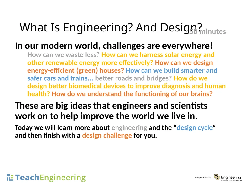 What Is Engineering? What Is Design? Pre-Lesson - slide 4 of 19