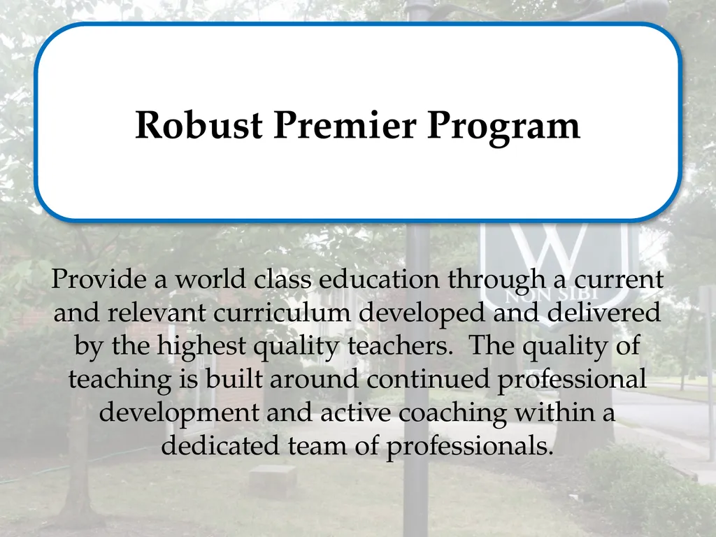 Strategic Plan 2014-2019 Create A World Class - slide 6 of 23