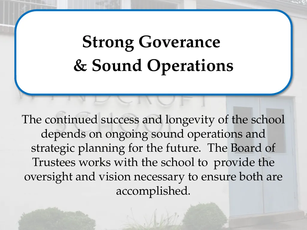 Strategic Plan 2014-2019 Create A World Class - slide 4 of 23