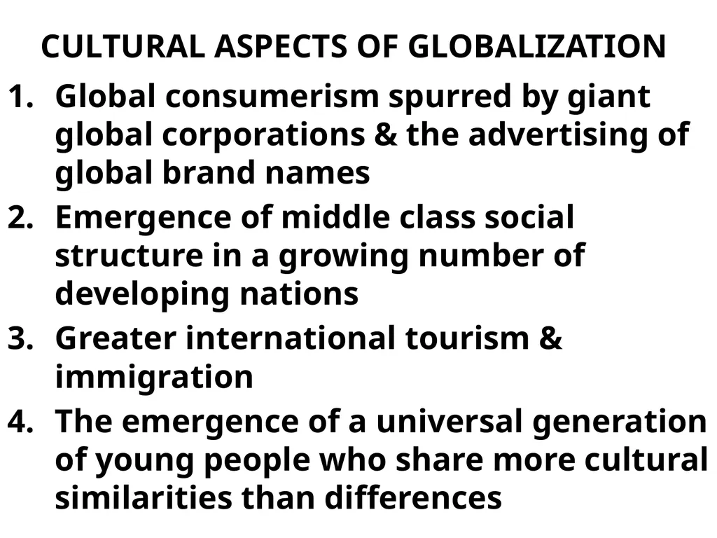 CHAPTER 1 GLOBALISM GLOBALISM > LOCALISM = the - slide 13 of 128