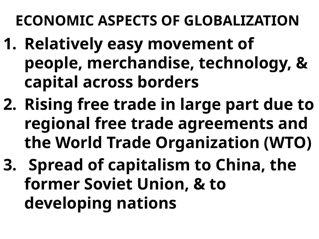 CHAPTER 1 GLOBALISM GLOBALISM > LOCALISM = the - slide 14 of 128