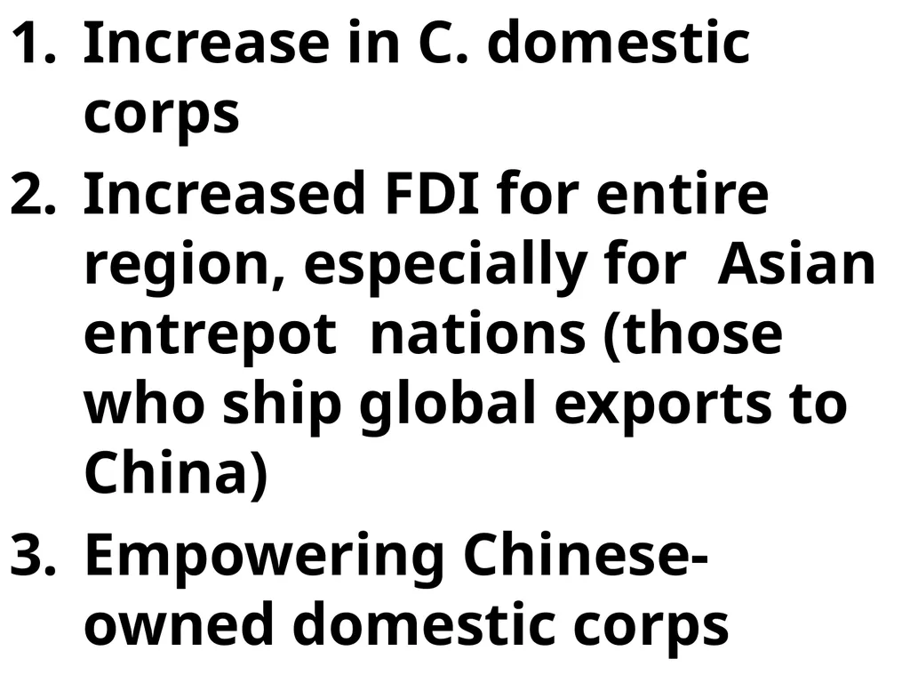 CHAPTER 1 GLOBALISM GLOBALISM > LOCALISM = the - slide 86 of 128