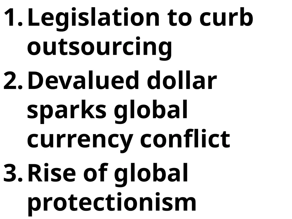 CHAPTER 1 GLOBALISM GLOBALISM > LOCALISM = the - slide 90 of 128