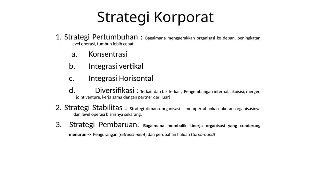 Formulating Objective and Strategies Modul 5. - slide 20 of 39