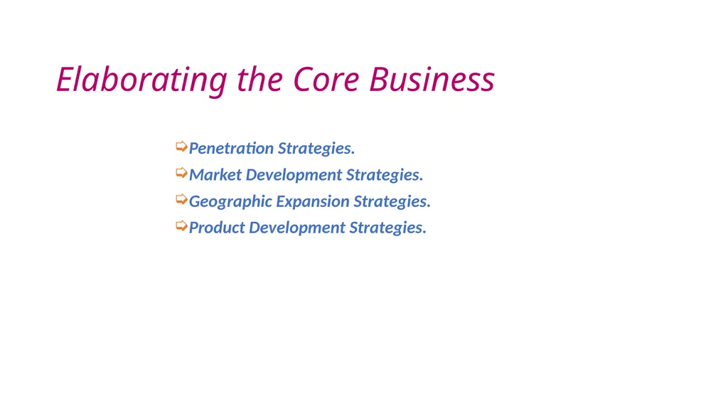Formulating Objective and Strategies Modul 5. - slide 25 of 39