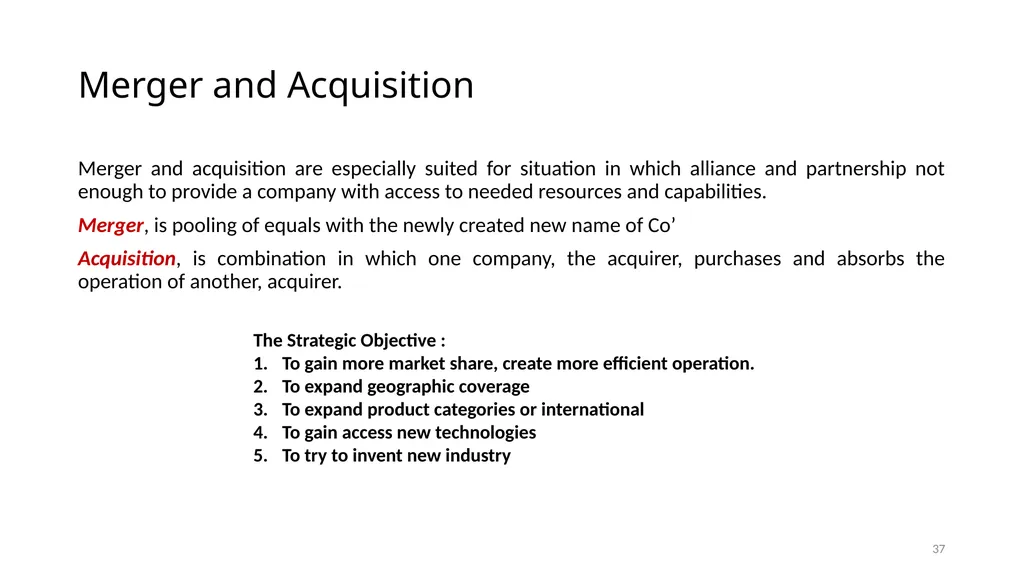 Formulating Objective and Strategies Modul 5. - slide 37 of 39