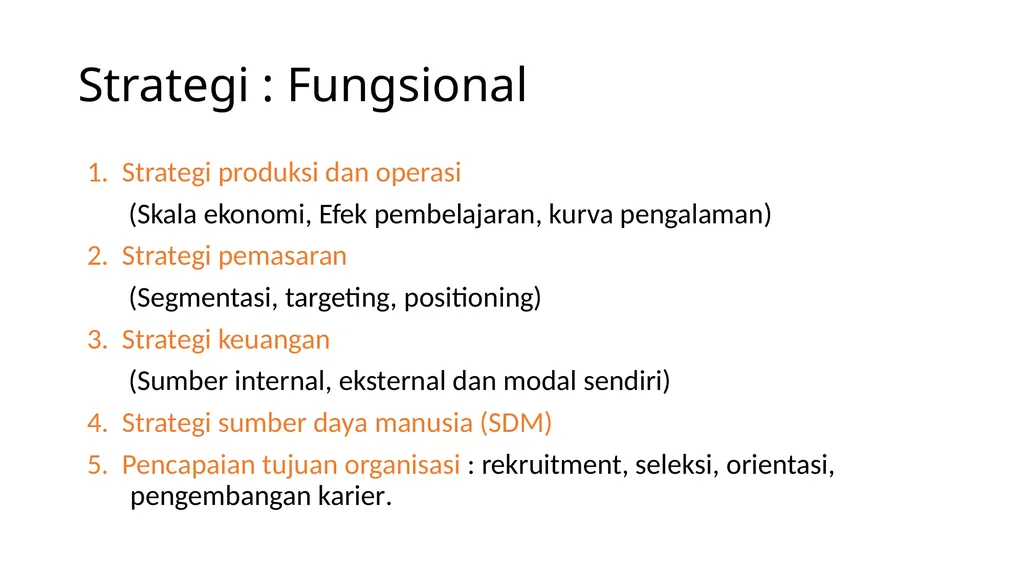 Formulating Objective and Strategies Modul 5. - slide 26 of 39