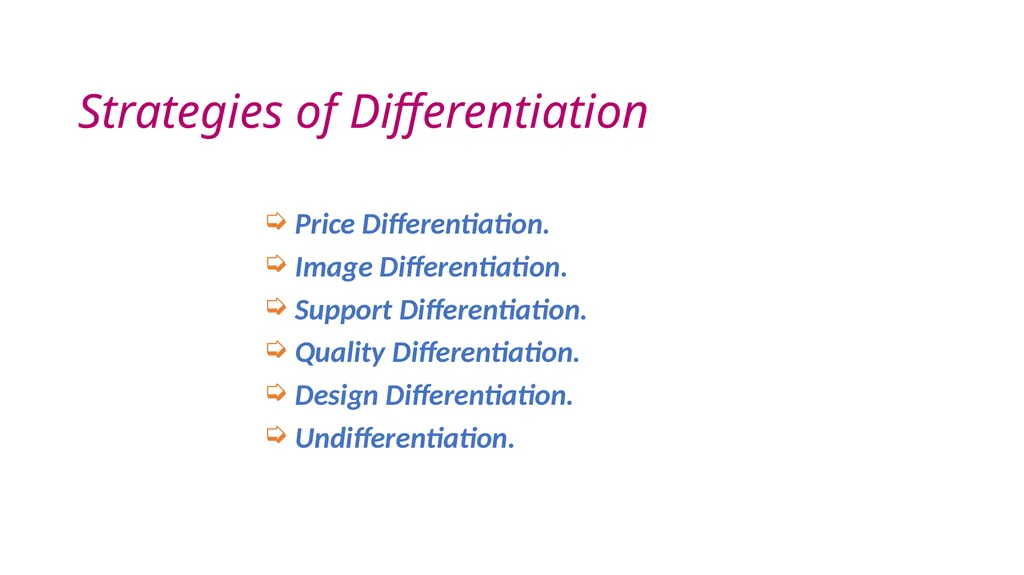 Formulating Objective and Strategies Modul 5. - slide 23 of 39