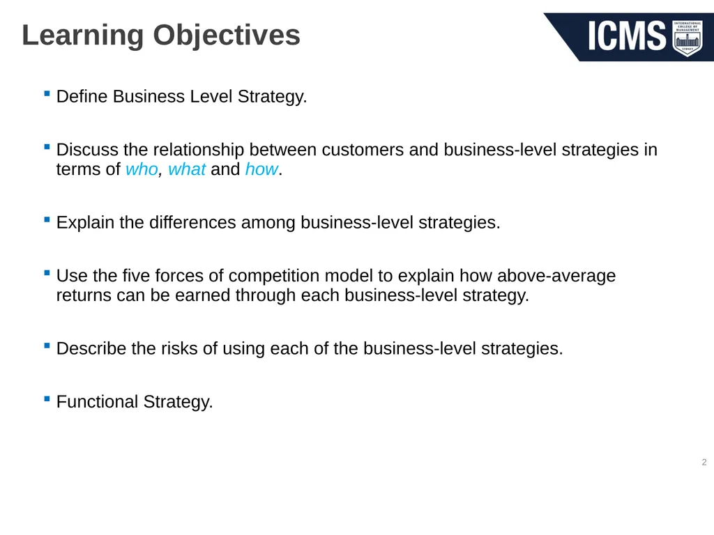 HOS801 – Strategic Management in Tourism and - slide 2 of 42