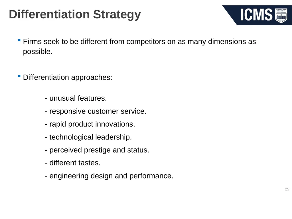 HOS801 – Strategic Management in Tourism and - slide 25 of 42