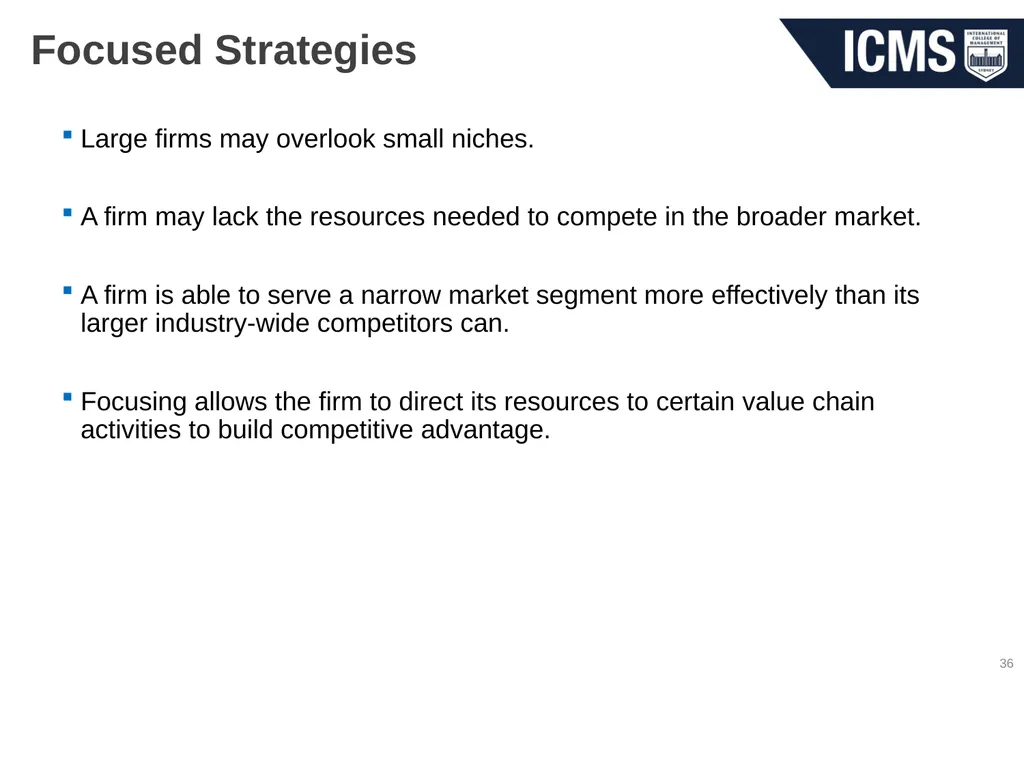 HOS801 – Strategic Management in Tourism and - slide 36 of 42