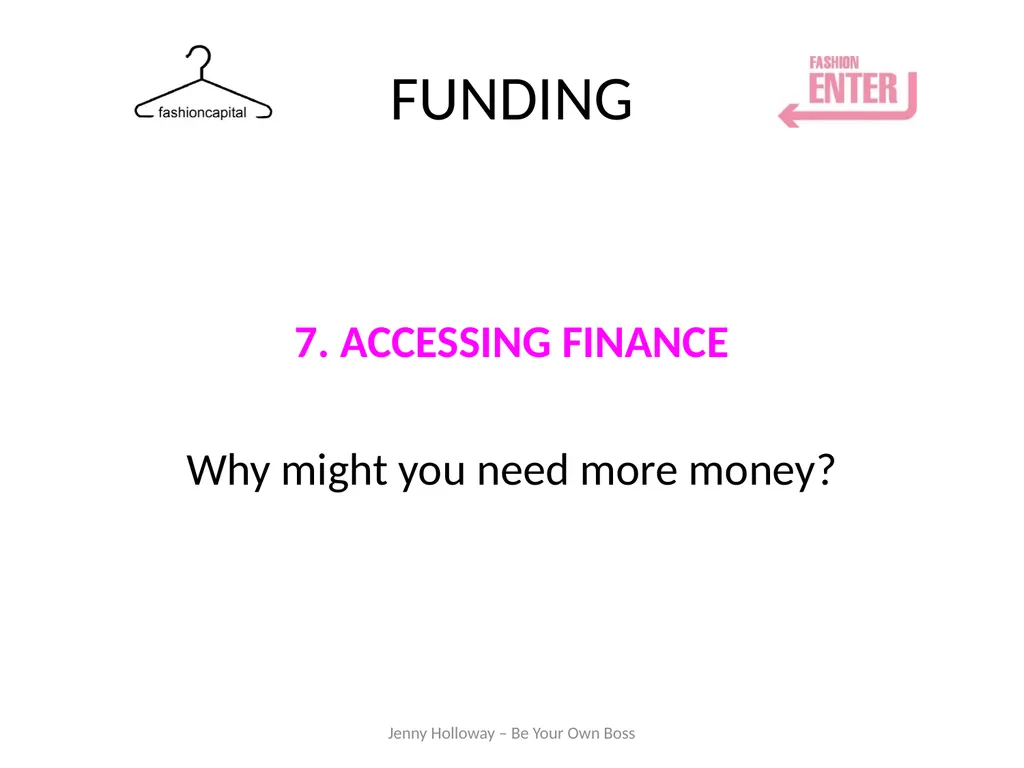 FINANCE Budgets/Forecasts/Cashflow Workshop Jenny - slide 25 of 30