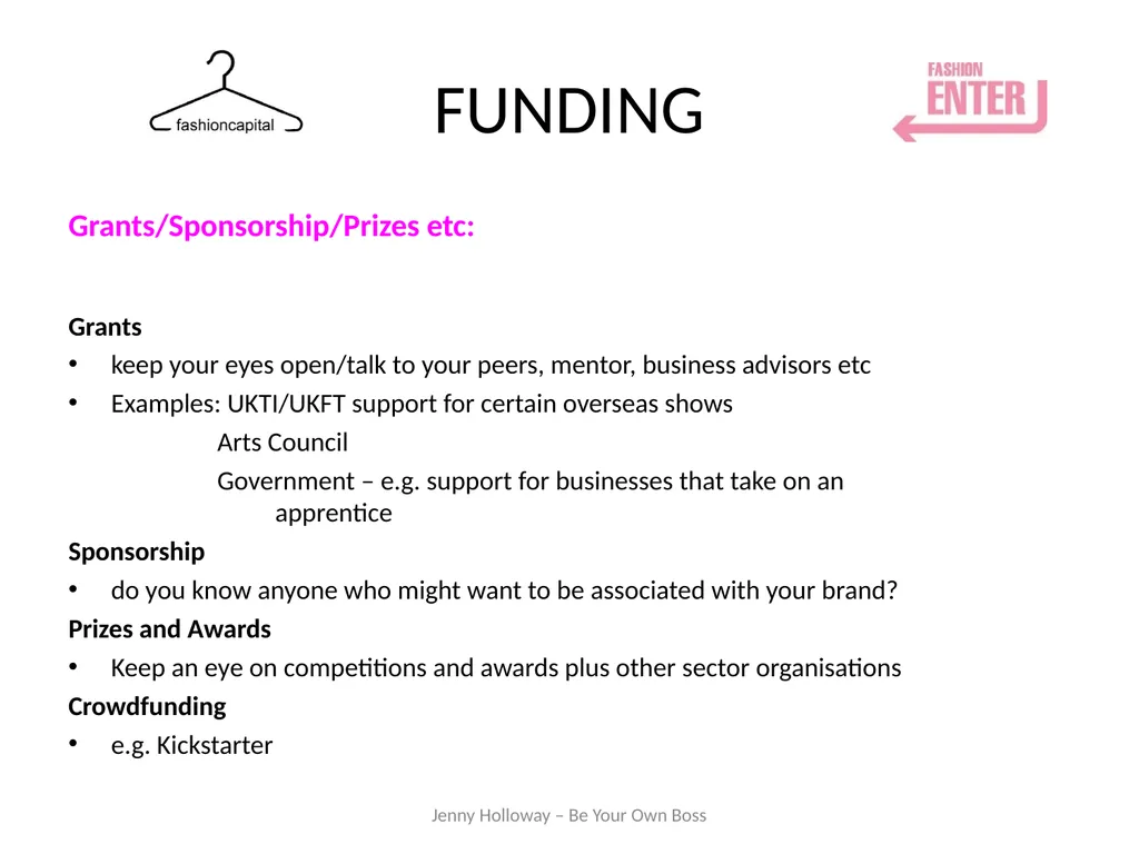 FINANCE Budgets/Forecasts/Cashflow Workshop Jenny - slide 29 of 30