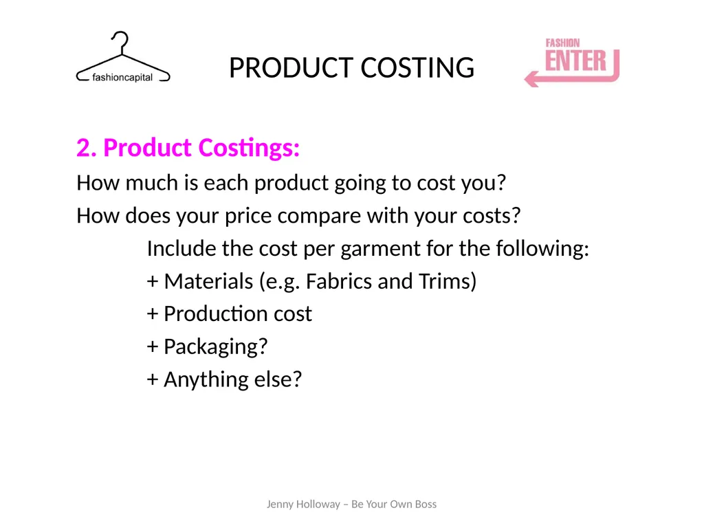 FINANCE Budgets/Forecasts/Cashflow Workshop Jenny - slide 10 of 30