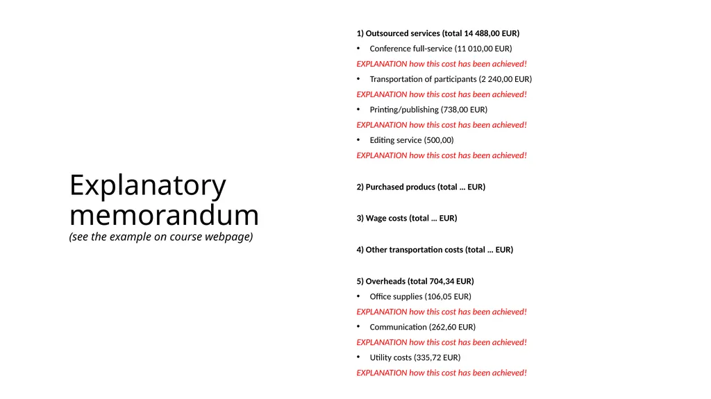 Resource Plan and Project Budget LOOM.02.124 - slide 15 of 17