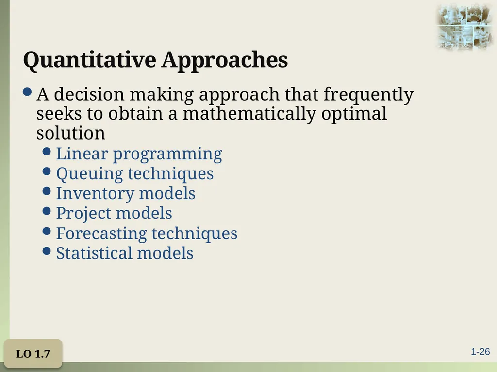 Introduction to Operations Management Chapter 1 - slide 26 of 40