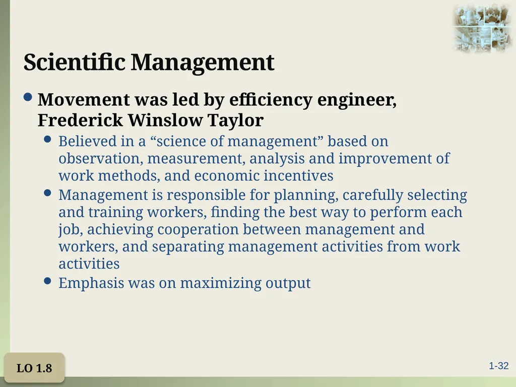 Introduction to Operations Management Chapter 1 - slide 32 of 40