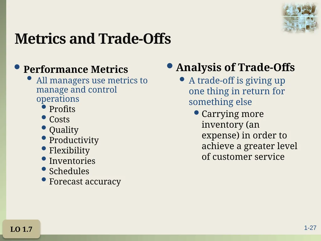 Introduction to Operations Management Chapter 1 - slide 27 of 40