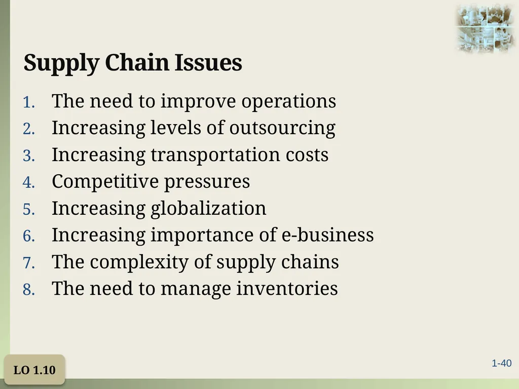 Introduction to Operations Management Chapter 1 - slide 40 of 40