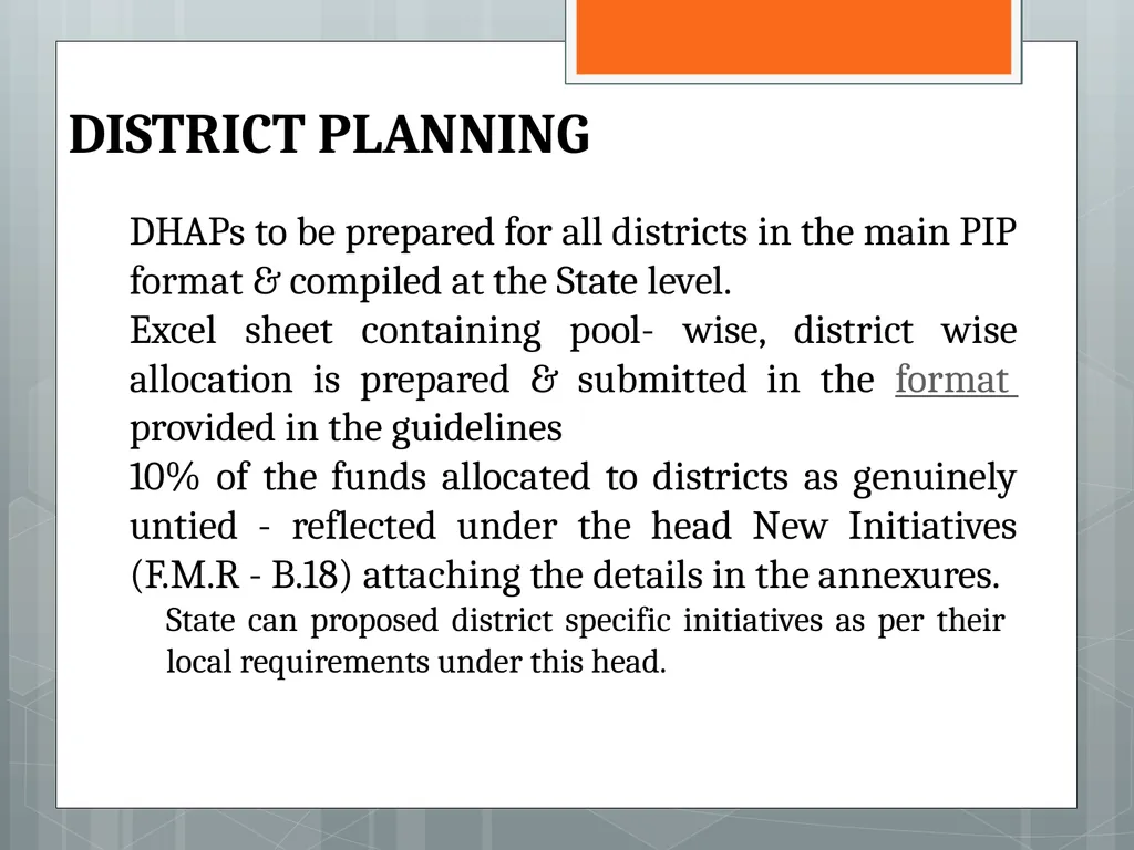 An Over View of PIP Guidelines 2013-14 MoHFW - slide 10 of 29