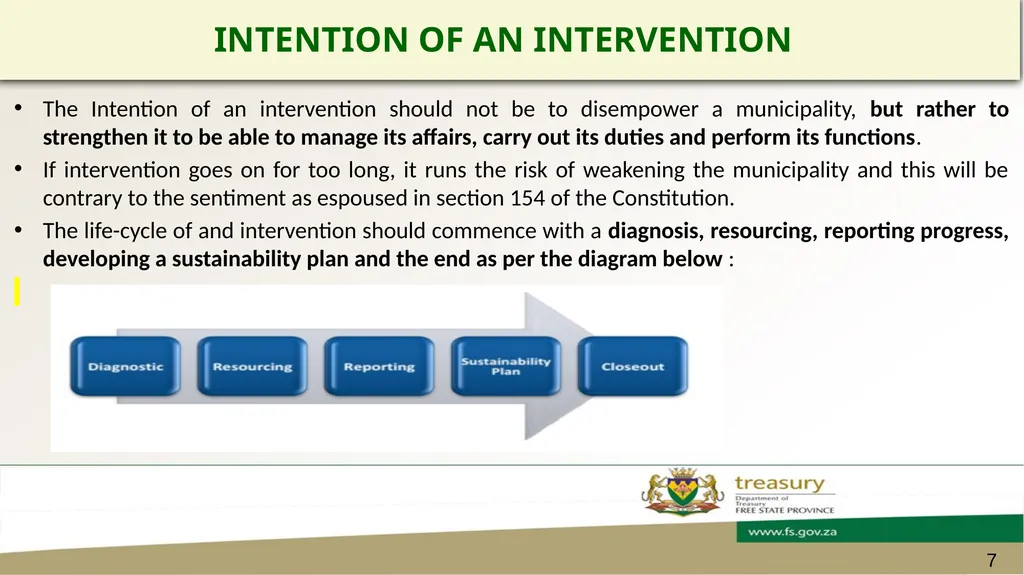 FREE STATE PROVINCIAL TREASURY MAFUBE LOCAL - slide 7 of 18