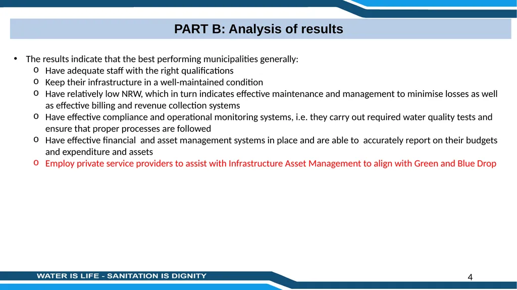 PRESENTATION TITLE Presented by: Name Surname - slide 4 of 10