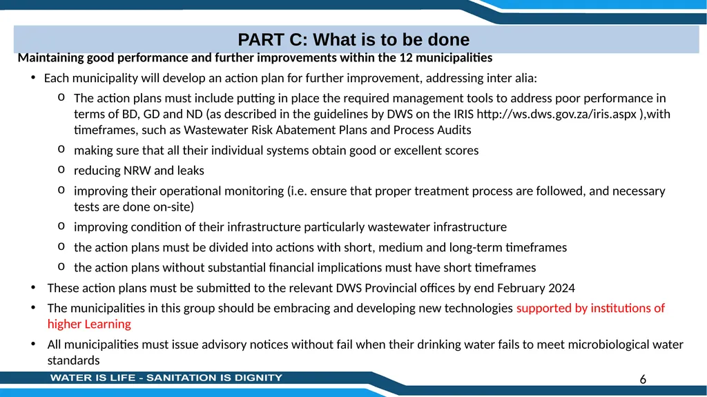 PRESENTATION TITLE Presented by: Name Surname - slide 6 of 10