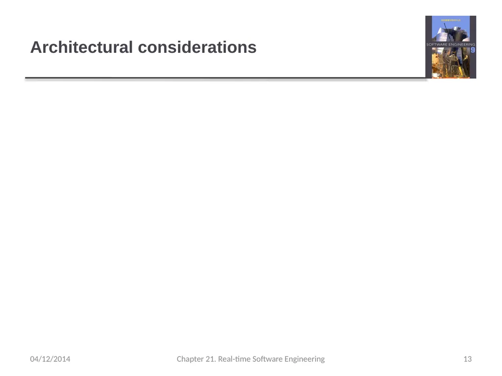 Chapter 21– Real-time Software Engineering - slide 13 of 59