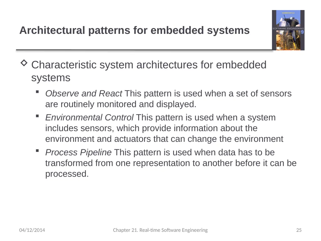 Chapter 21– Real-time Software Engineering - slide 25 of 59