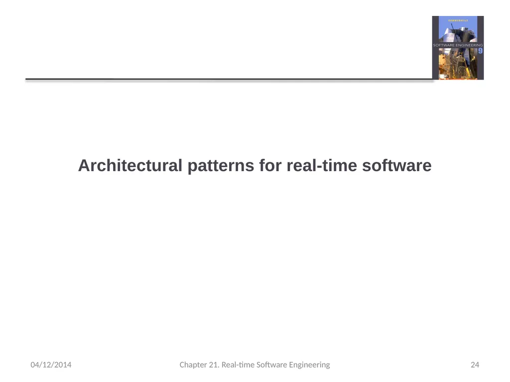 Chapter 21– Real-time Software Engineering - slide 24 of 59