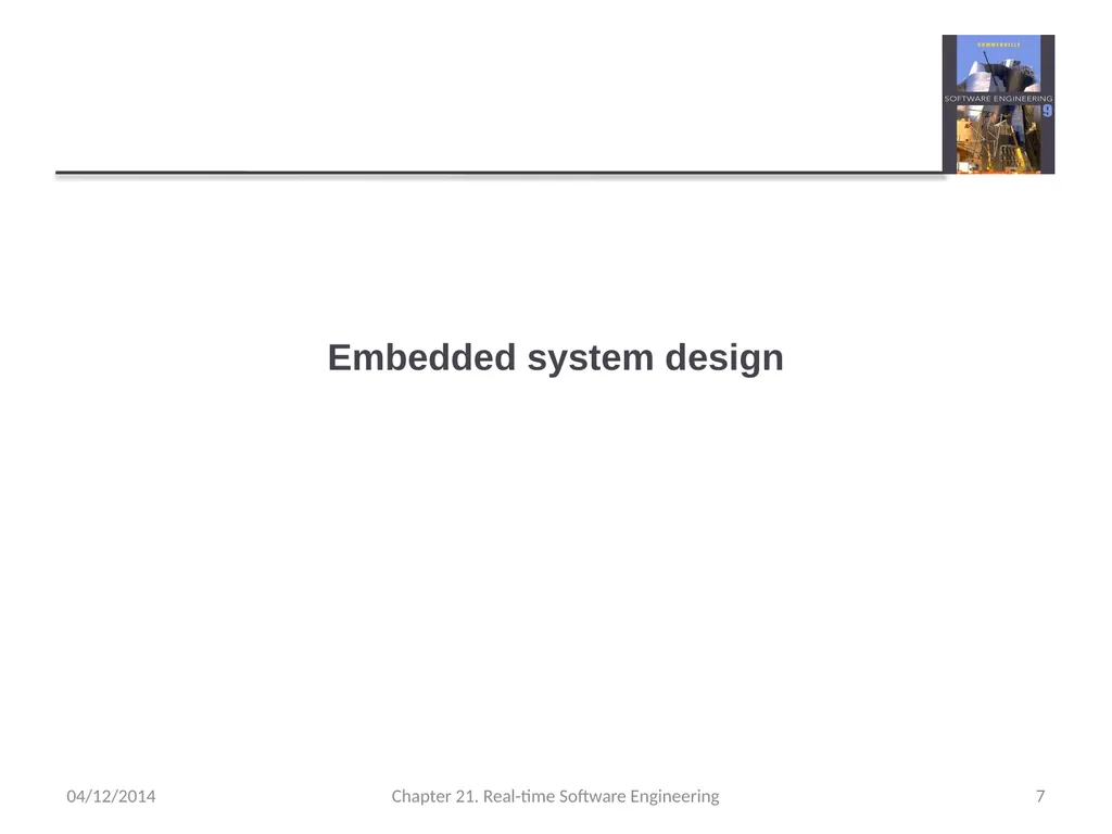 Chapter 21– Real-time Software Engineering - slide 7 of 59