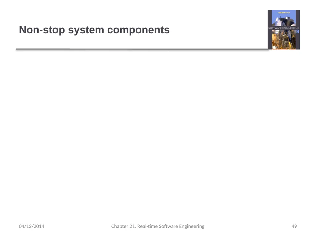 Chapter 21– Real-time Software Engineering - slide 49 of 59