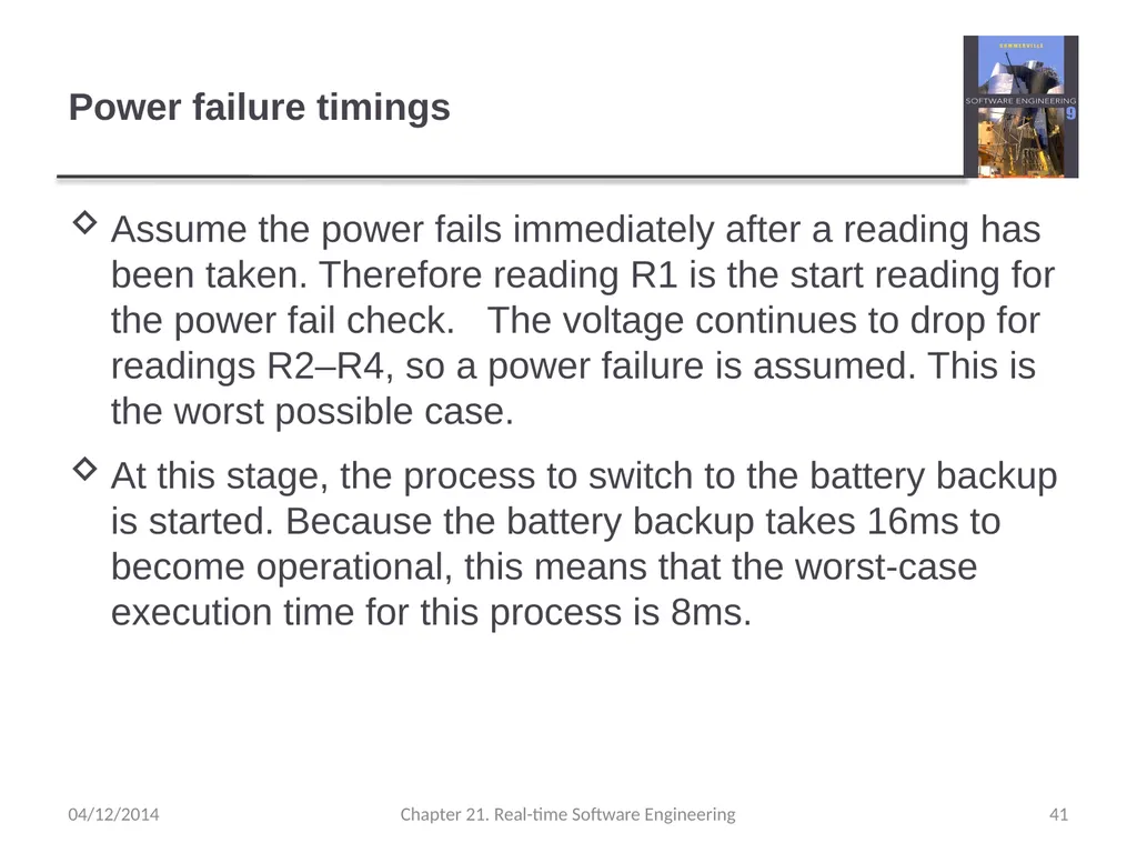 Chapter 21– Real-time Software Engineering - slide 41 of 59