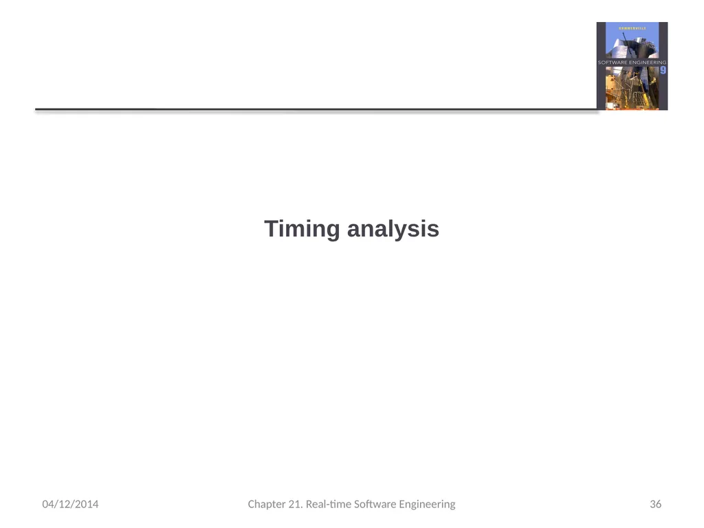 Chapter 21– Real-time Software Engineering - slide 36 of 59