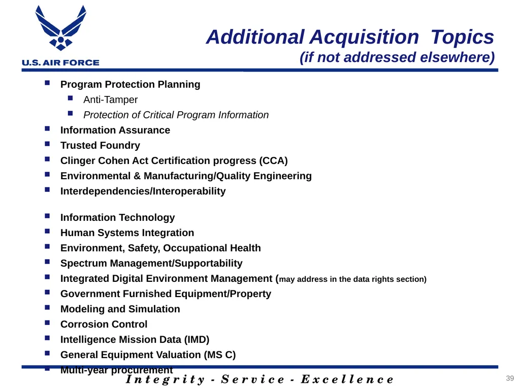 Rank, Name Office Symbol Date of Briefing Version - slide 39 of 49