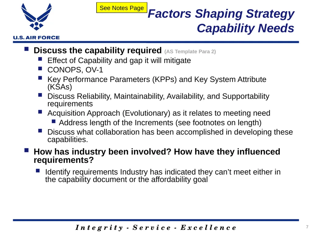 Rank, Name Office Symbol Date of Briefing Version - slide 7 of 49