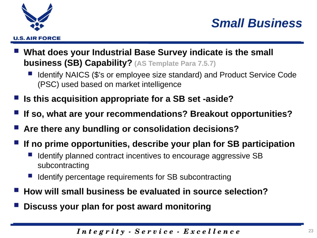 Rank, Name Office Symbol Date of Briefing Version - slide 23 of 49