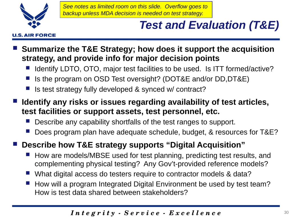 Rank, Name Office Symbol Date of Briefing Version - slide 30 of 49