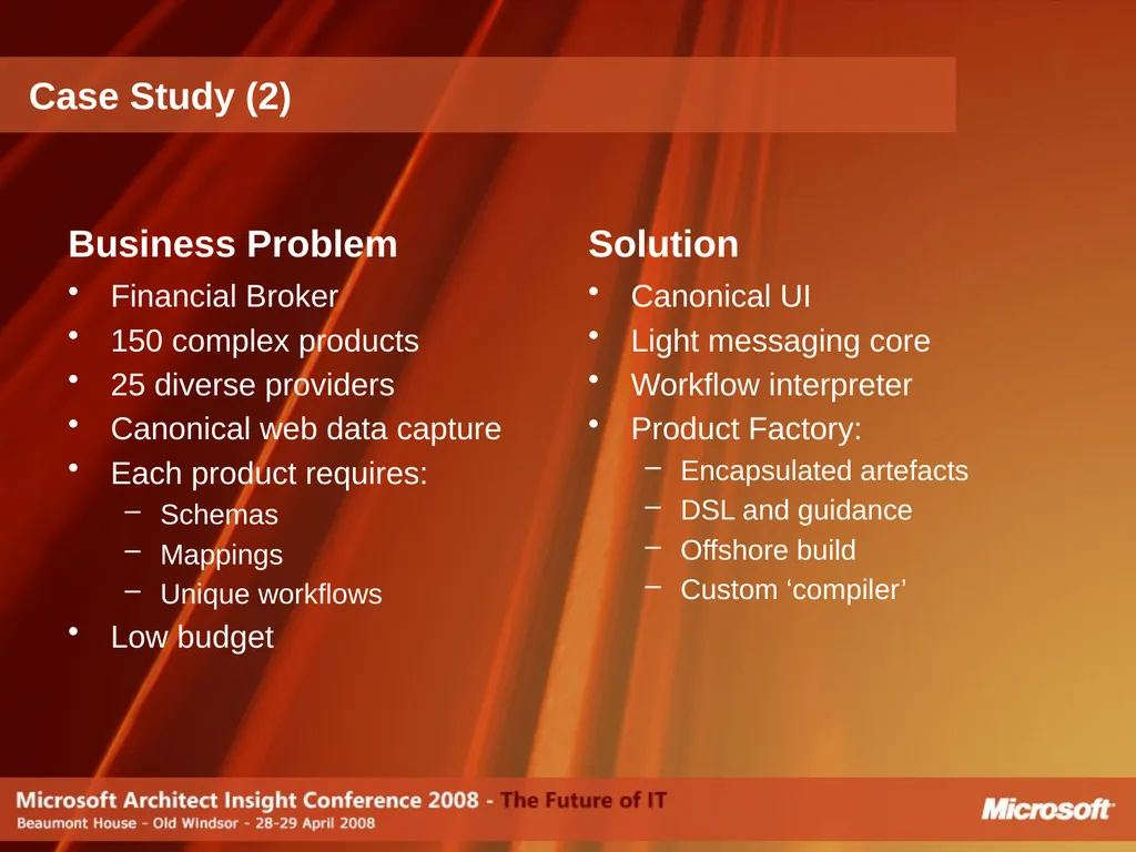 Do Software Factories live up to the Promise? - slide 22 of 40