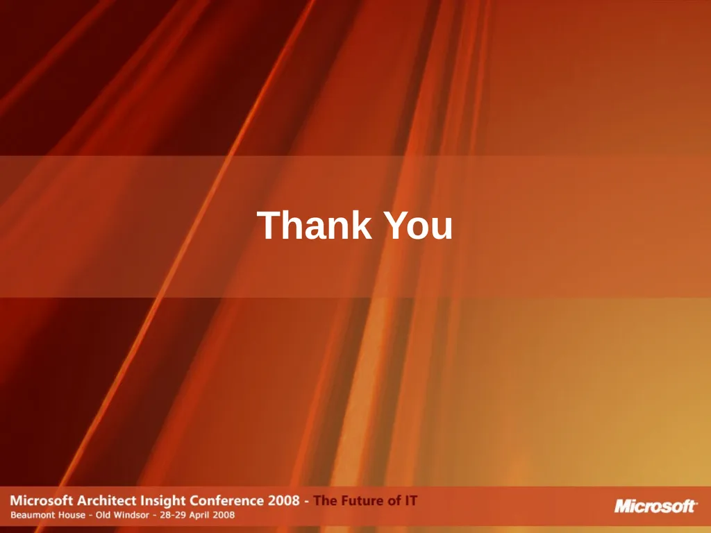 Do Software Factories live up to the Promise? - slide 40 of 40